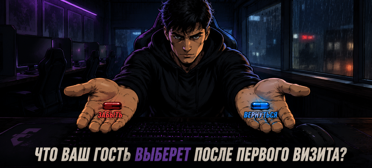 Что происходит после первого посещения клуба?
